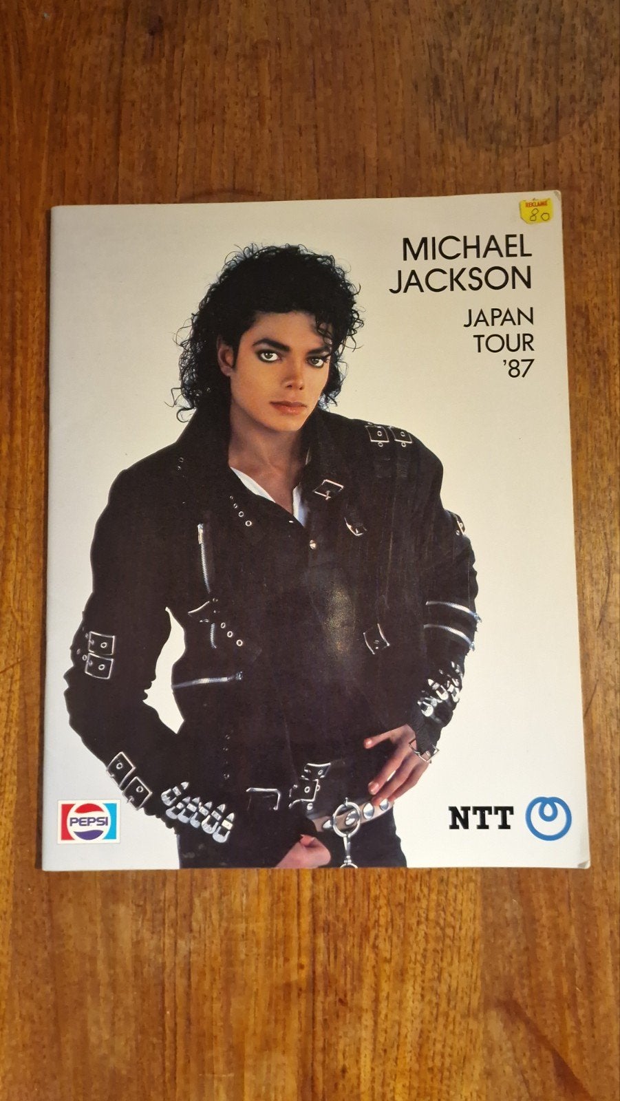 Zeldzaam Michael Jackson BAD Tourbook Japan '87, Verzenden, Zo goed als nieuw
