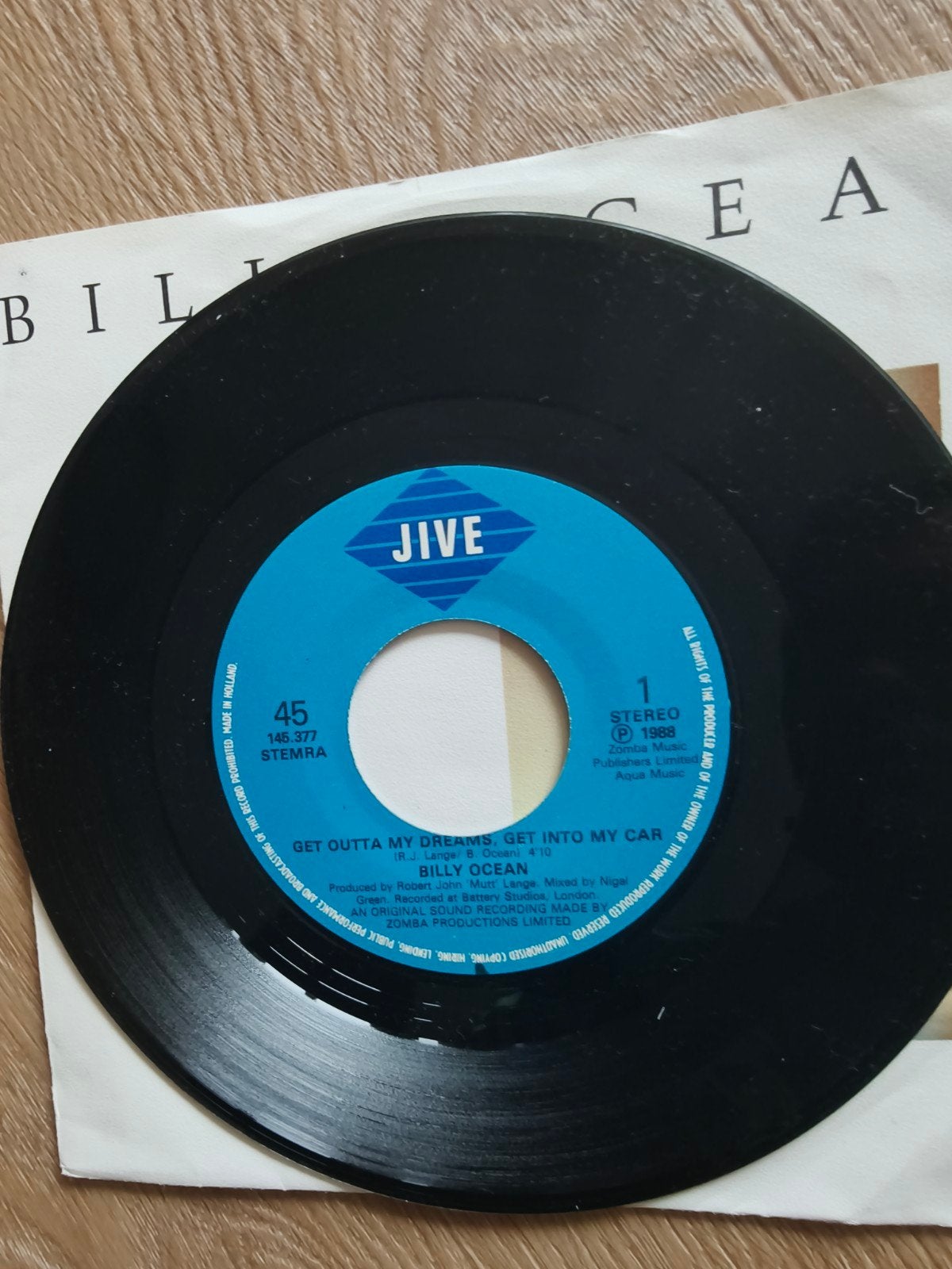 Billy Ocean – Calypso Crazy 7” – bijzondere dubbele matrixva, Gebruikt, 7 inch, Ophalen of Verzenden, EP