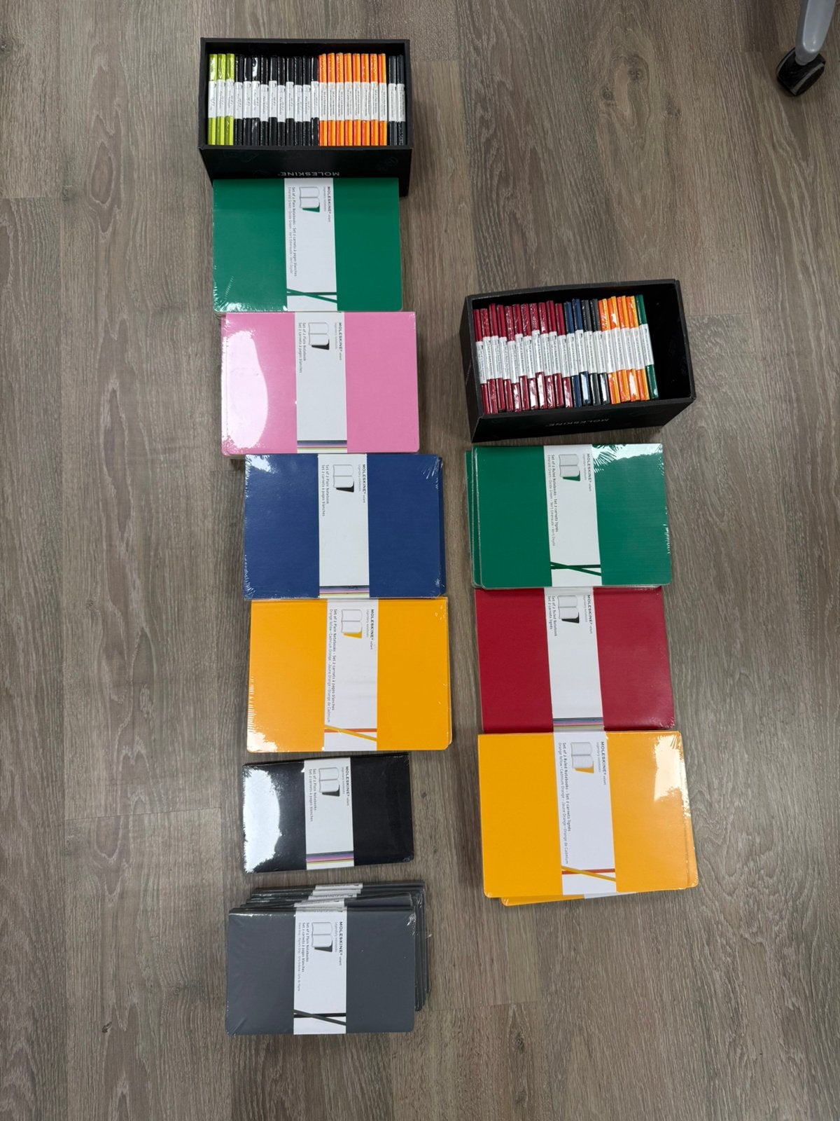 Partij Moleskine artikelen 74 sets, Diversen, Ophalen of Verzenden, Zo goed als nieuw