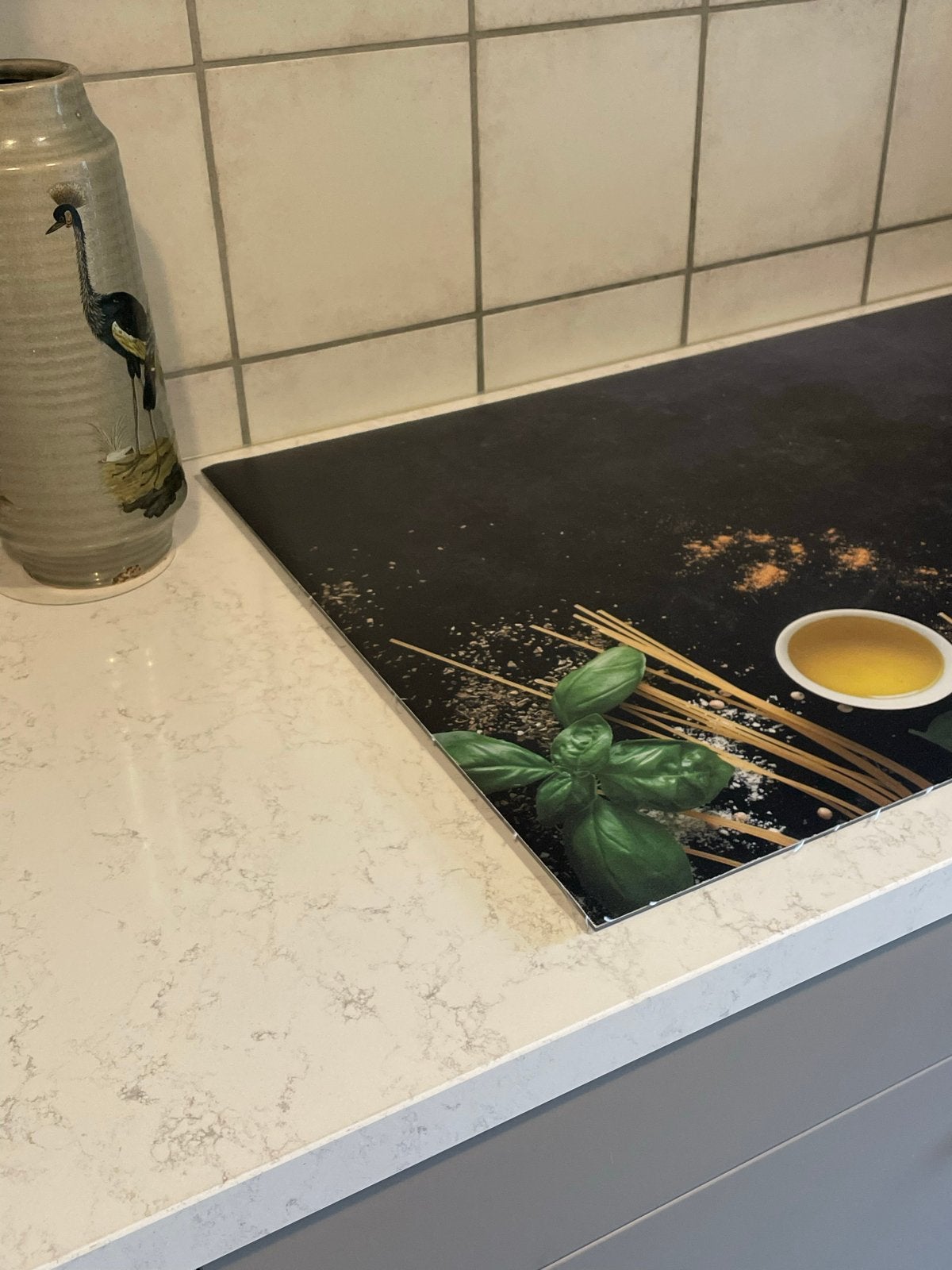 Jetstone Bianco Palazzo Composiet Keukenblad, Ophalen, Overige typen, Nieuw, Steen/keramiek
