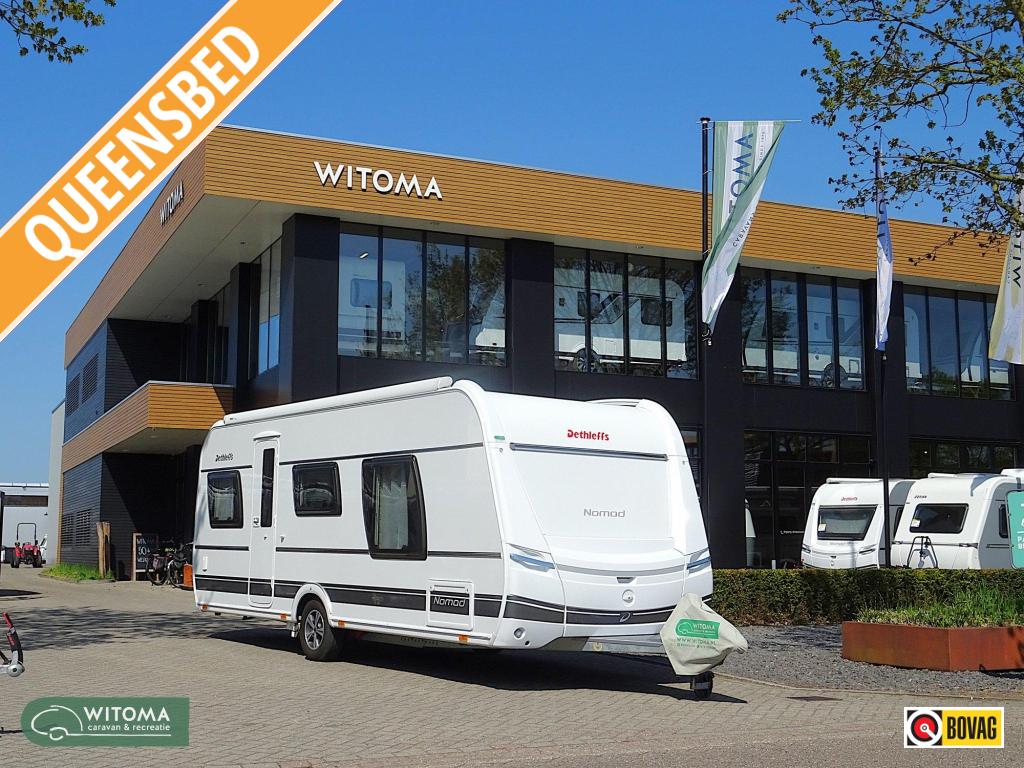 Dethleffs Nomad 530 DR mover, airco, luifel., Caravans en Kamperen, Caravans, Overige typen, Rondzit, Bedrijf, Dethleffs