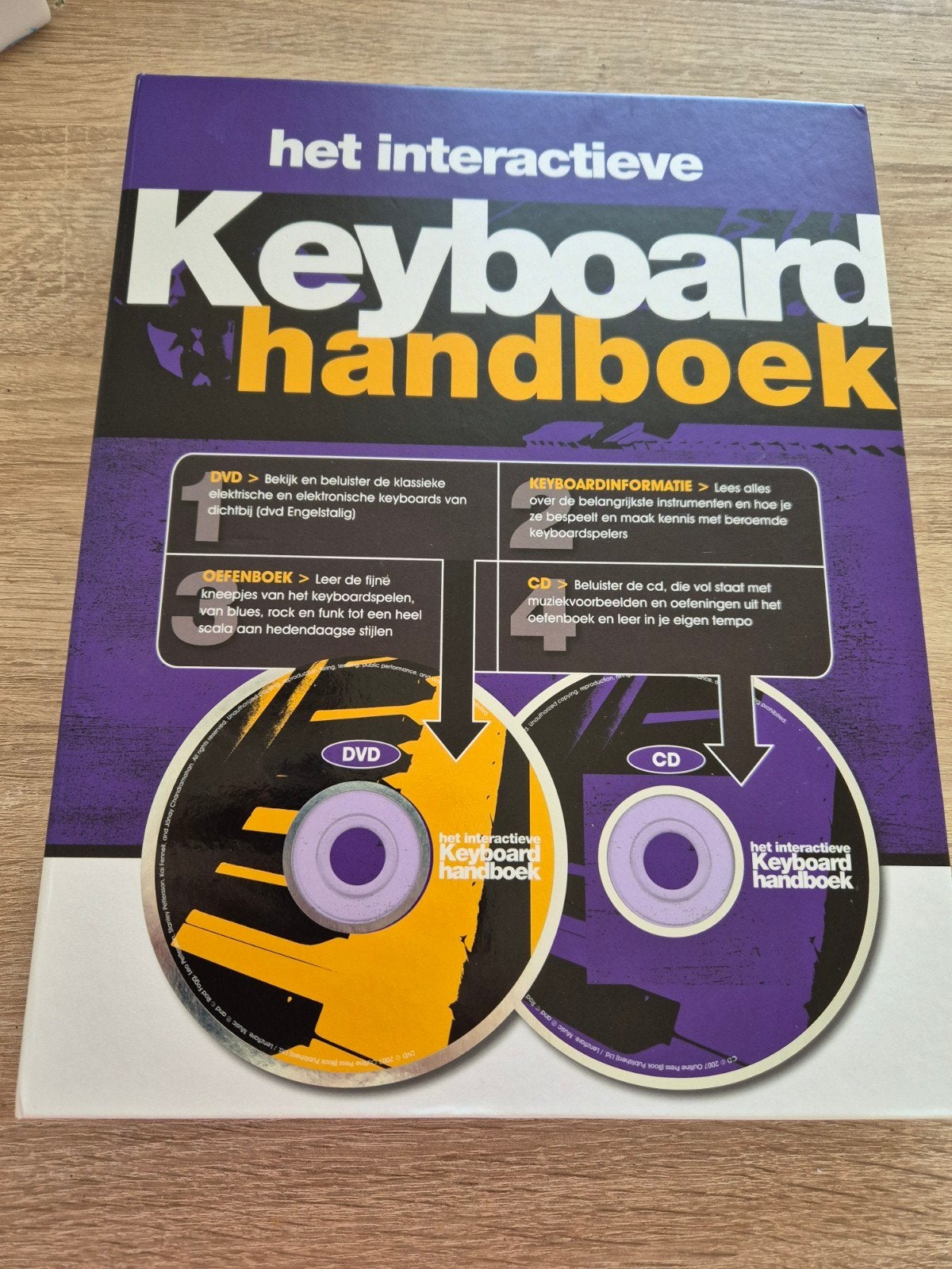Het interactieve Keyboard handboek (incl. DVD en CD), Boeken, Muziek, Ophalen, Zo goed als nieuw, Instrument