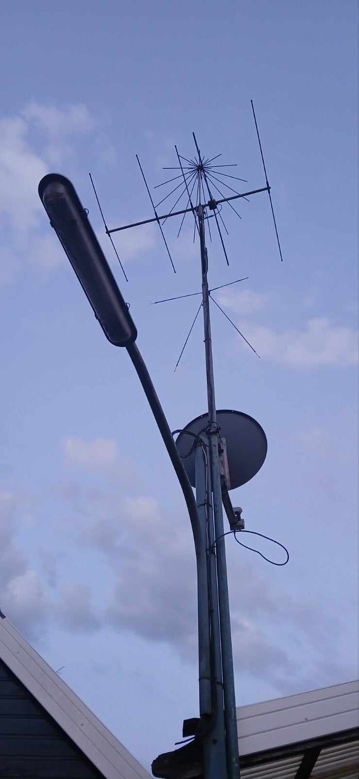 Antenne met schotelantenne voor diverse doeleinden, Ophalen, Gebruikt, (Schotel)antenne, Overige merken