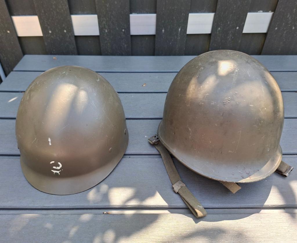 Nederlandse leger helmen jaren 60/70, Ophalen of Verzenden, Landmacht, Nederland, Helm of Baret