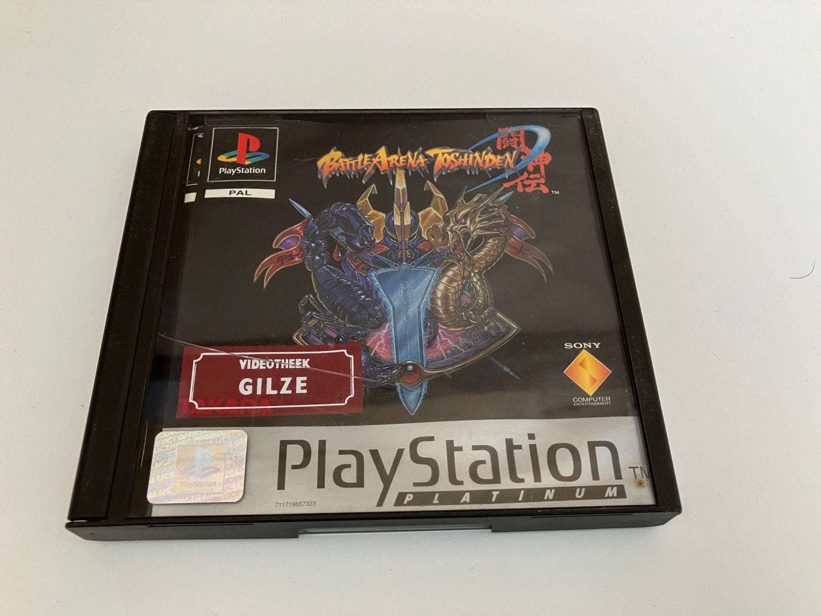 Battle arena toshinden ps1, Spelcomputers en Games, Games | Sony PlayStation 1, Vechten, 2 spelers, Ophalen of Verzenden, Zo goed als nieuw