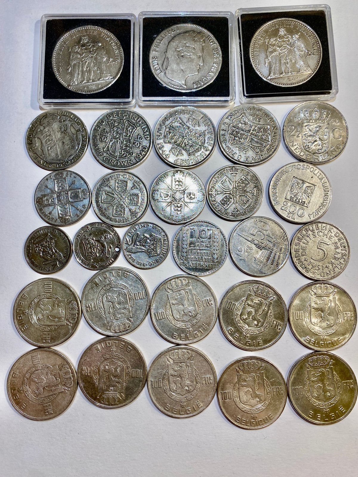 Groot lot zilver, Postzegels en Munten, Ophalen of Verzenden, Overige waardes, Zilver