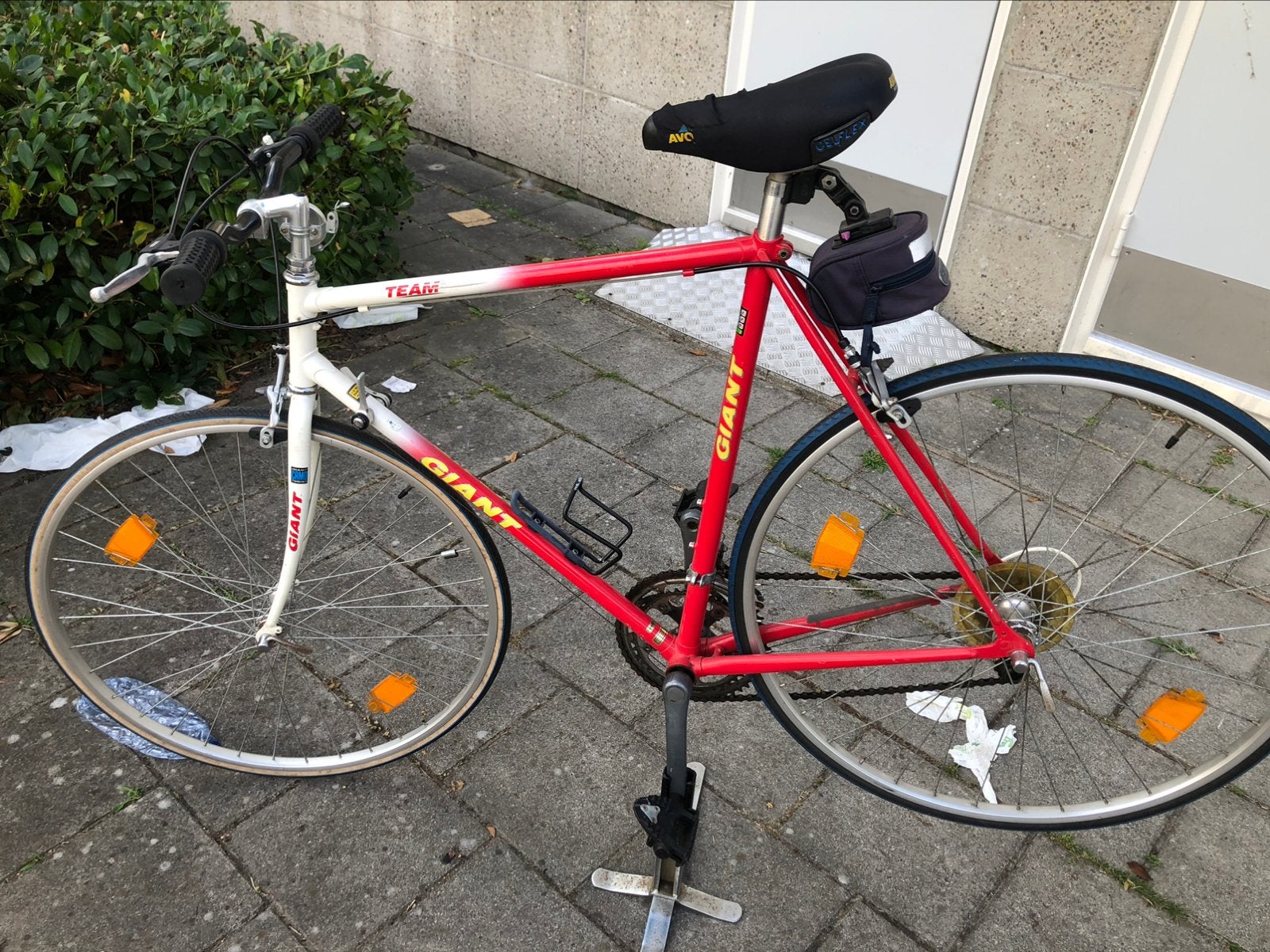 Race fiets rijd goed alles werkt prima, 28 inch, Gebruikt, Velgrem, 57 tot 61 cm
