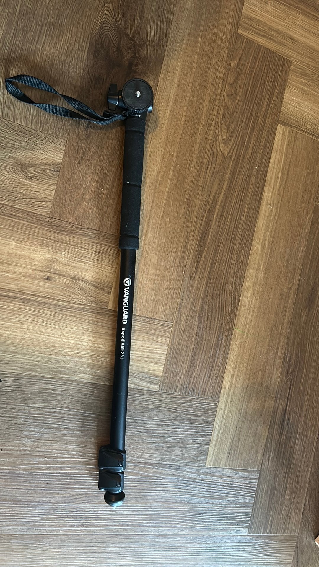 Eenbeenstatief/monopod/selfiestick, Ophalen, Zo goed als nieuw, 150 tot 175 cm, Eenpoot