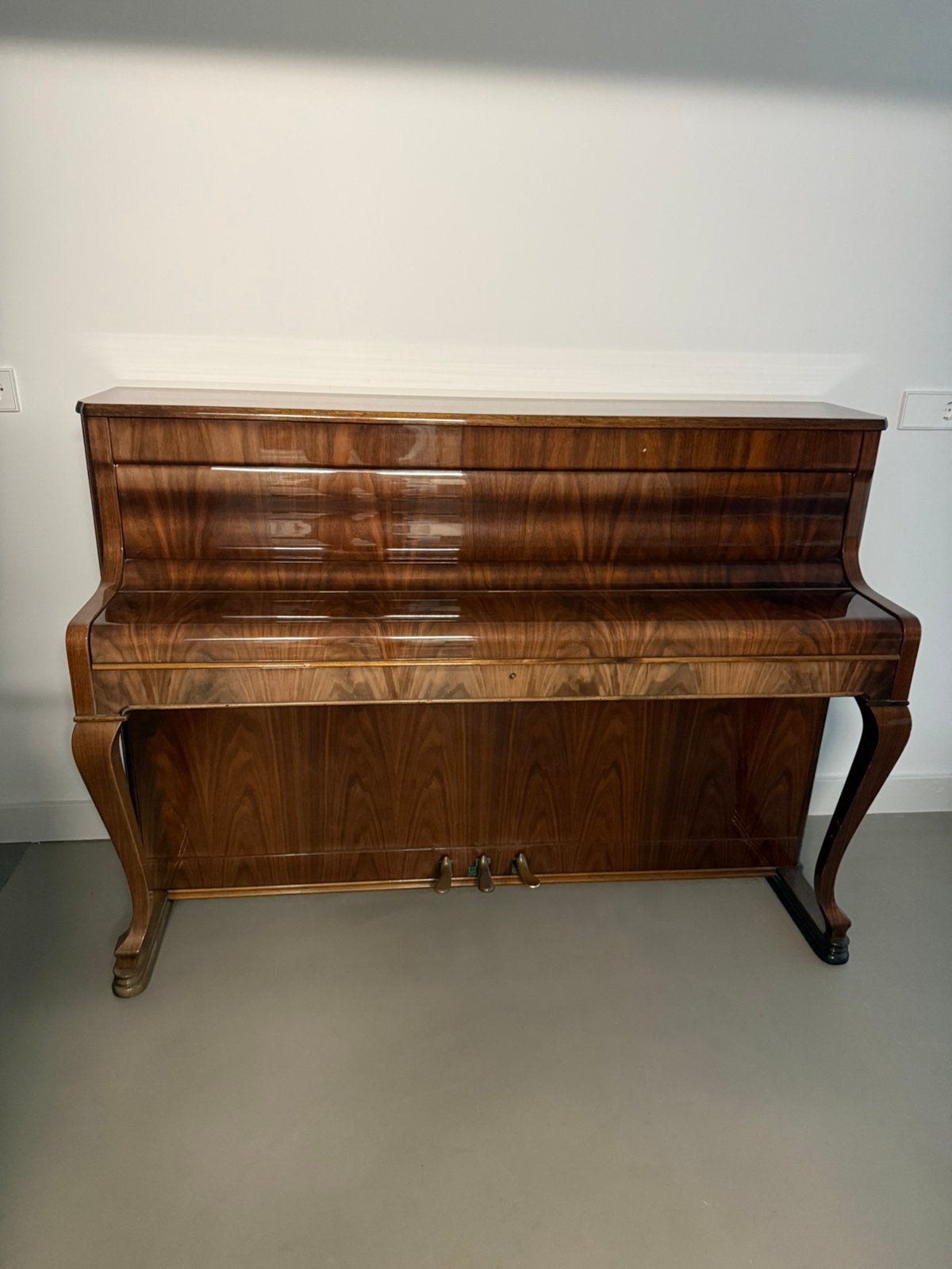Piano August Fōrster, Muziek en Instrumenten, Piano's, Ophalen, Gebruikt, Bruin, Piano
