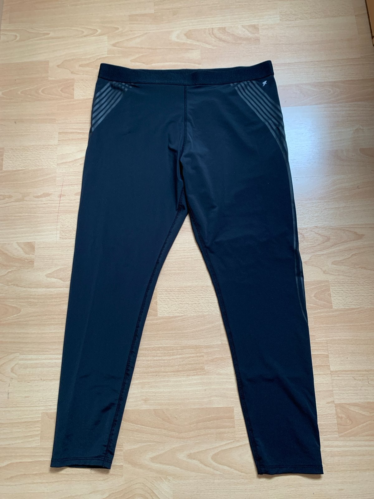 Zwarte workout legging maat 48 met ritszakje, Zwart, Maat 46/48 (XL) of groter, Ophalen of Verzenden, Fitness of Aerobics