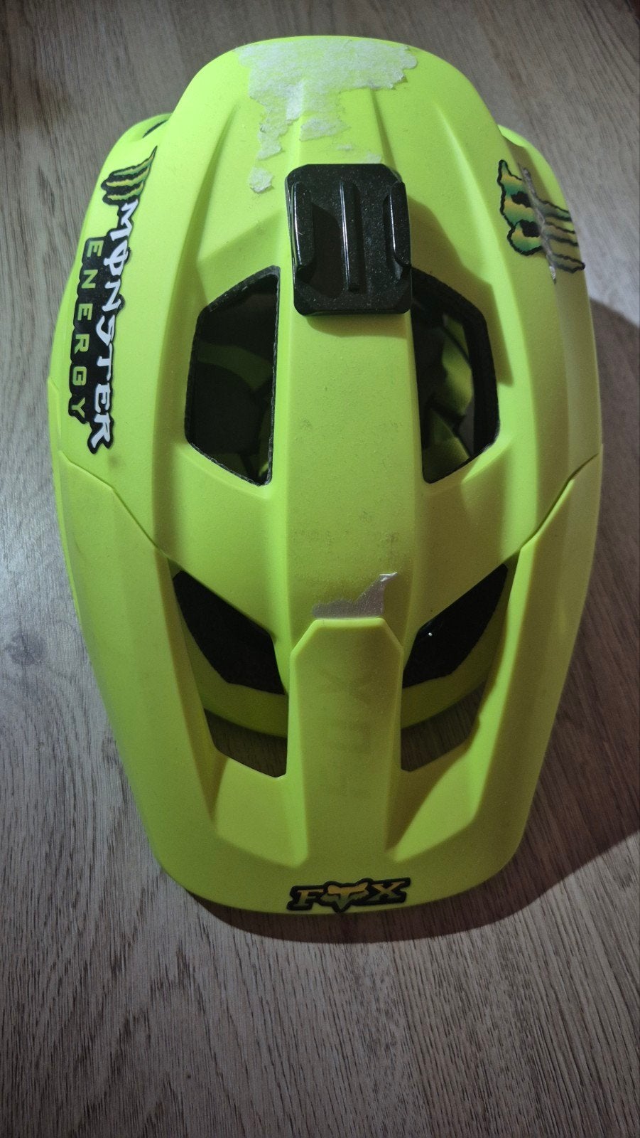 Fox Helm Maat M met GoPro Mount - Zo goed als nieuw, Ophalen of Verzenden, Zo goed als nieuw, M, Fox