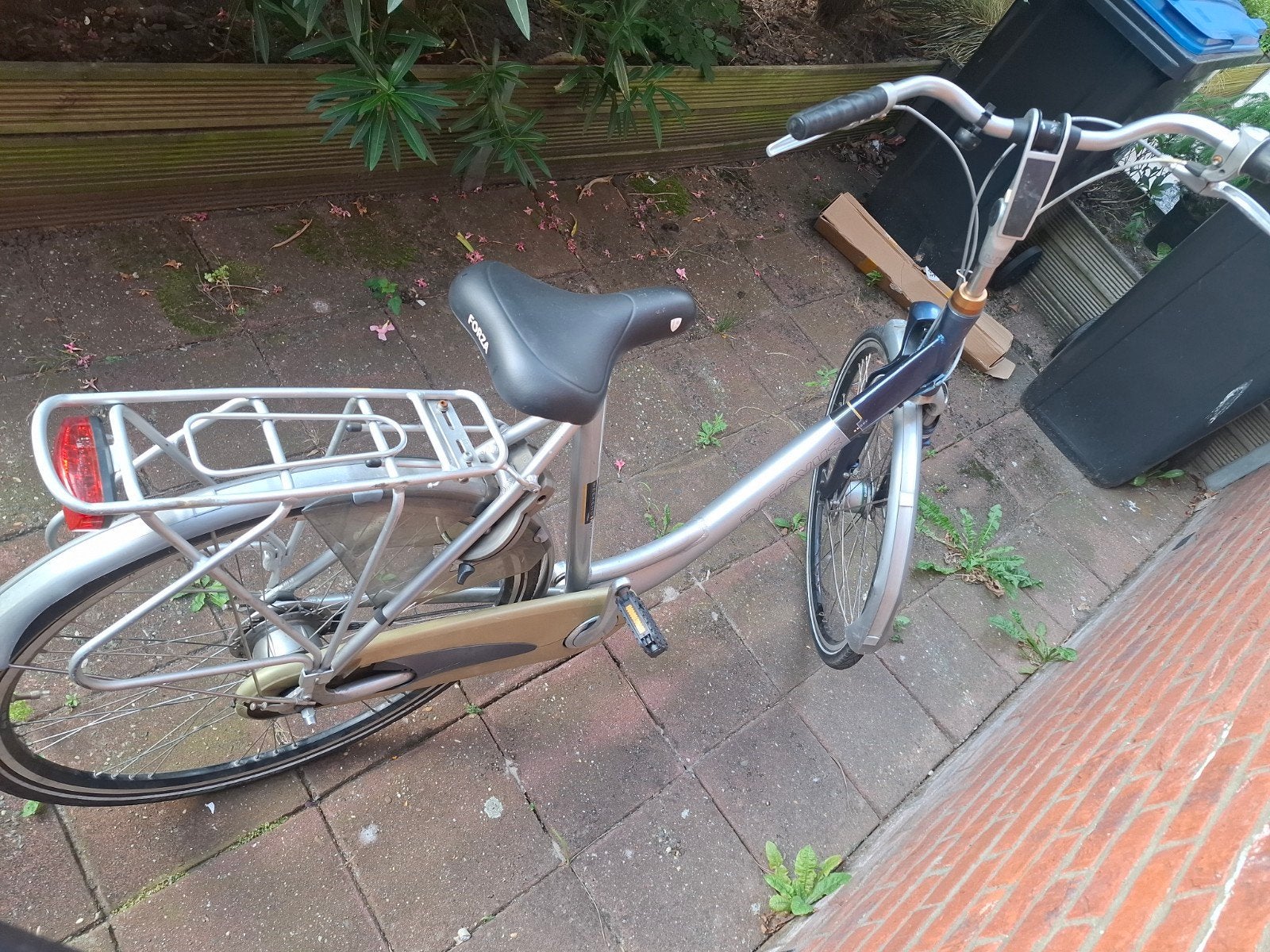 Batavus damesfiets met lage instap, Ophalen, Terugtraprem, Batavus, 53 tot 56 cm