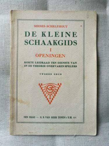Mieses, Schelfhout - De kleine schaakgids, 2 delen, Ophalen of Verzenden, Minder dan 500 stukjes, Gebruikt, Schaken