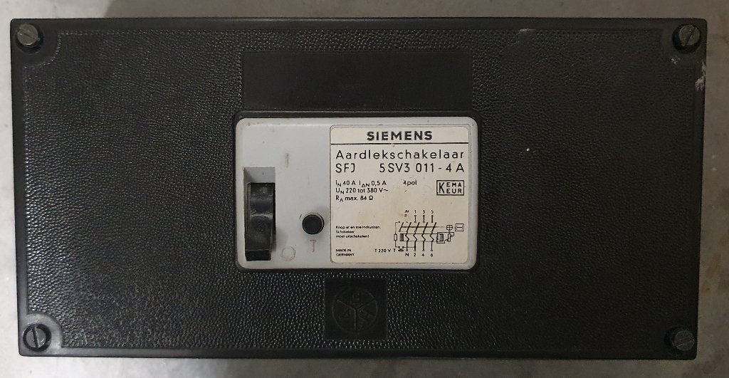HAF kast met aardlek 0.5 Amp, Ophalen, Overige typen