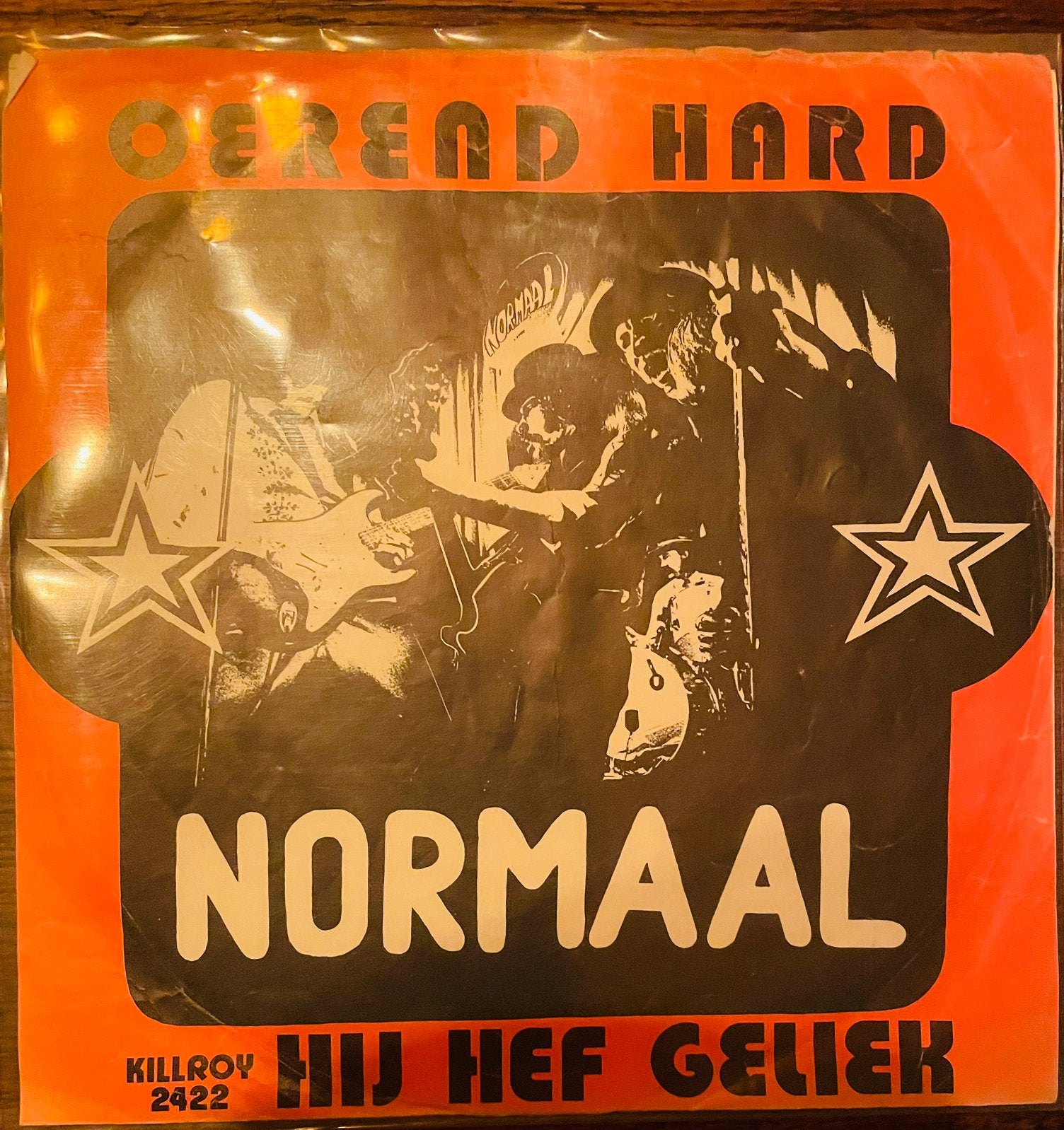 De band Normaal met Oerend Hard uit 1977, Cd's en Dvd's, Vinyl | Nederlandstalig, Originele persing, 7 inch, Ophalen of Verzenden