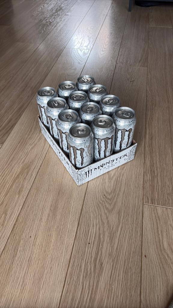 Monster energy ultra white, Ophalen