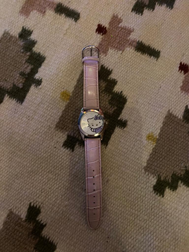 Hello Kitty horloge, Ophalen of Verzenden, Gebruikt