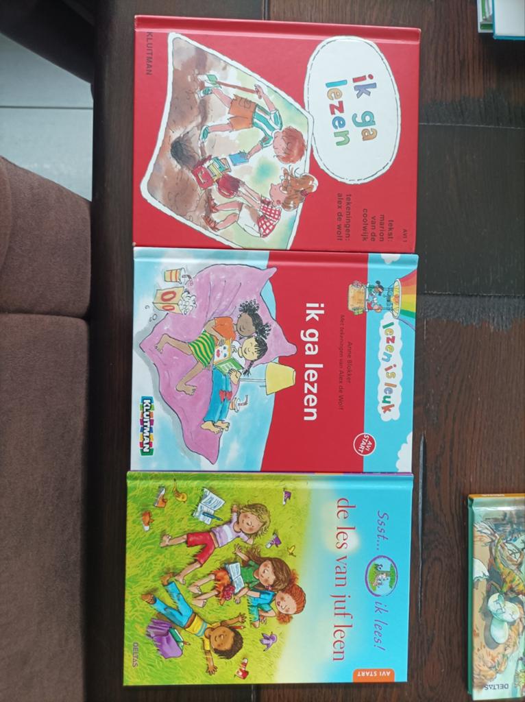 Kinderboekenpakket: Ik ga lezen, Puppy's, De robot doet raar, Ophalen, Gelezen, Diverse auteurs, Fictie algemeen