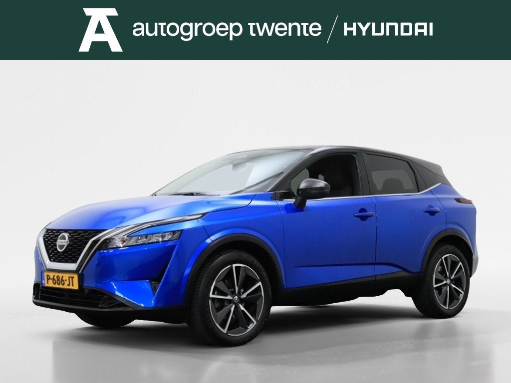 Nissan QASHQAI 1.3 MHEV X N-Style | Trekhaak | Carplay | Cam, 12 maanden, Stof, Euro 6, Blauw