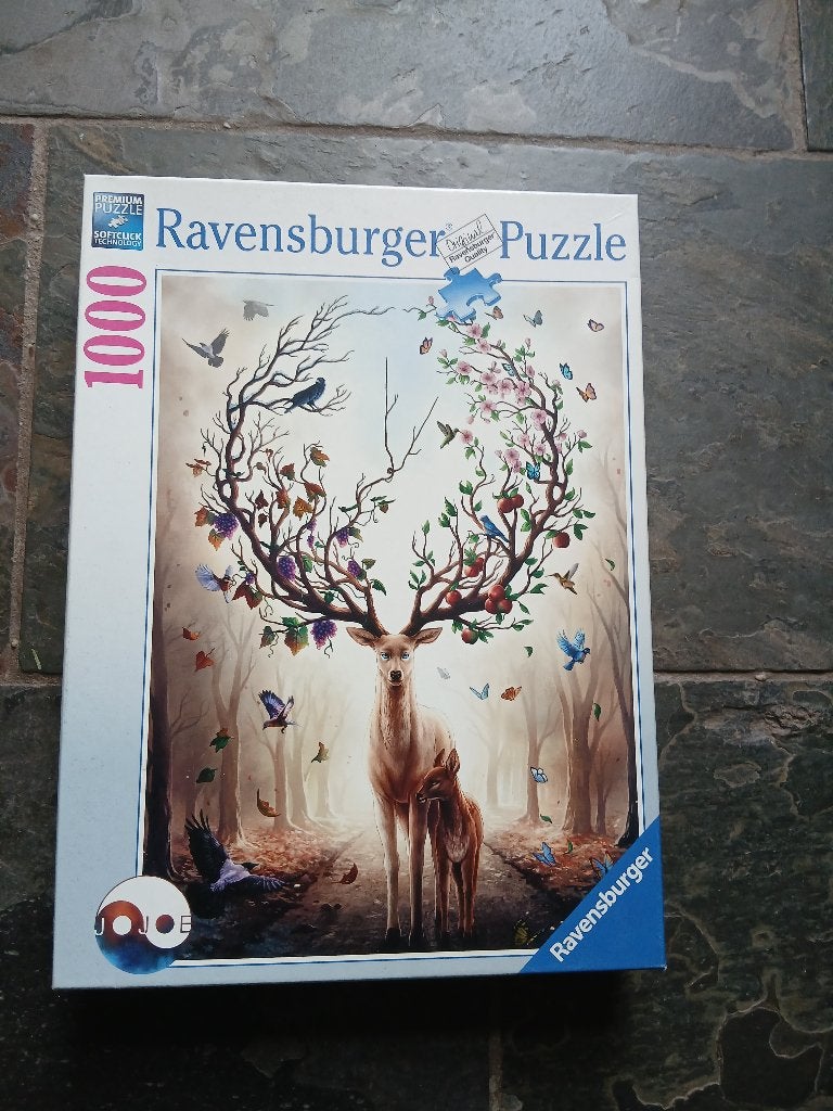 ravensburger Magisch hert 1000 stukjes, Ophalen of Verzenden, 500 t/m 1500 stukjes, Zo goed als nieuw, Legpuzzel