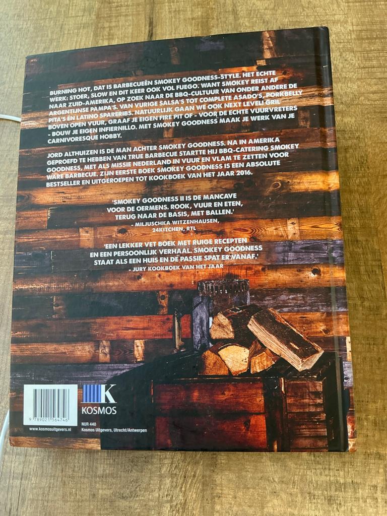 Smokey Goodness 2: Het Next-Level BBQ Boek, Boeken, Kookboeken, Ophalen of Verzenden, Zo goed als nieuw, Overige gebieden, Hoofdgerechten