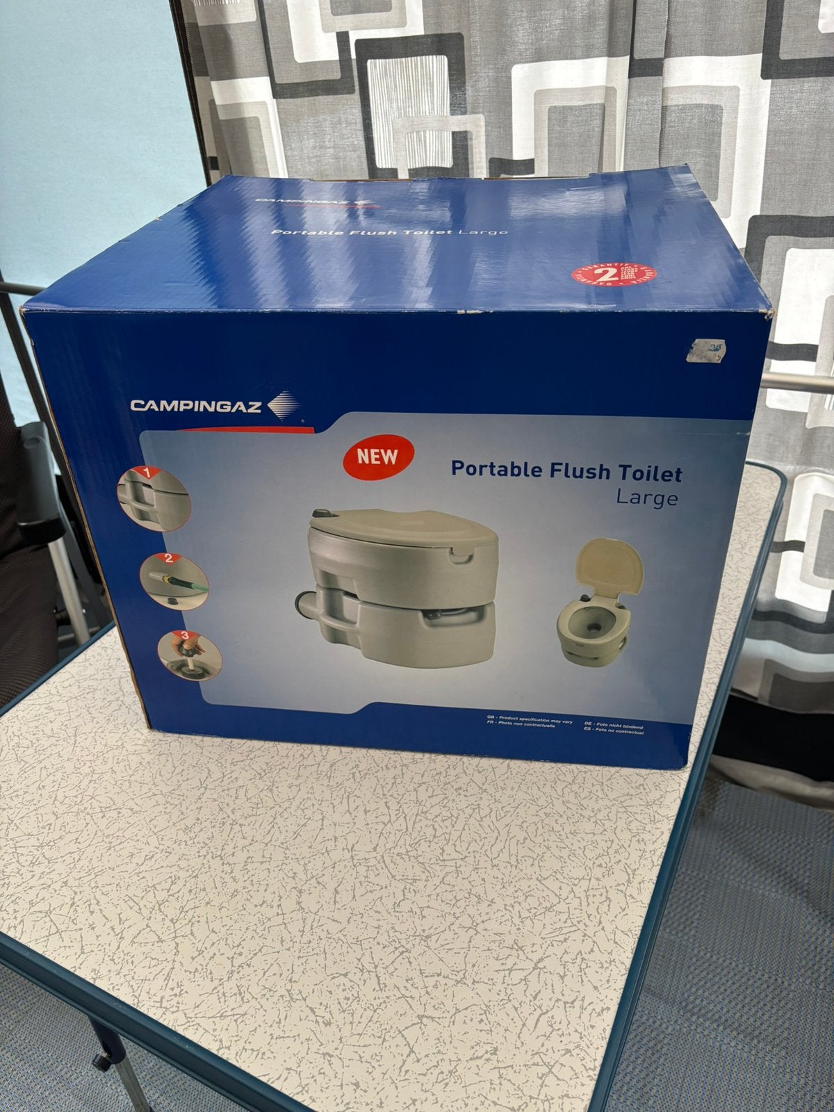 Te koop camping toilet, Ophalen of Verzenden, Zo goed als nieuw