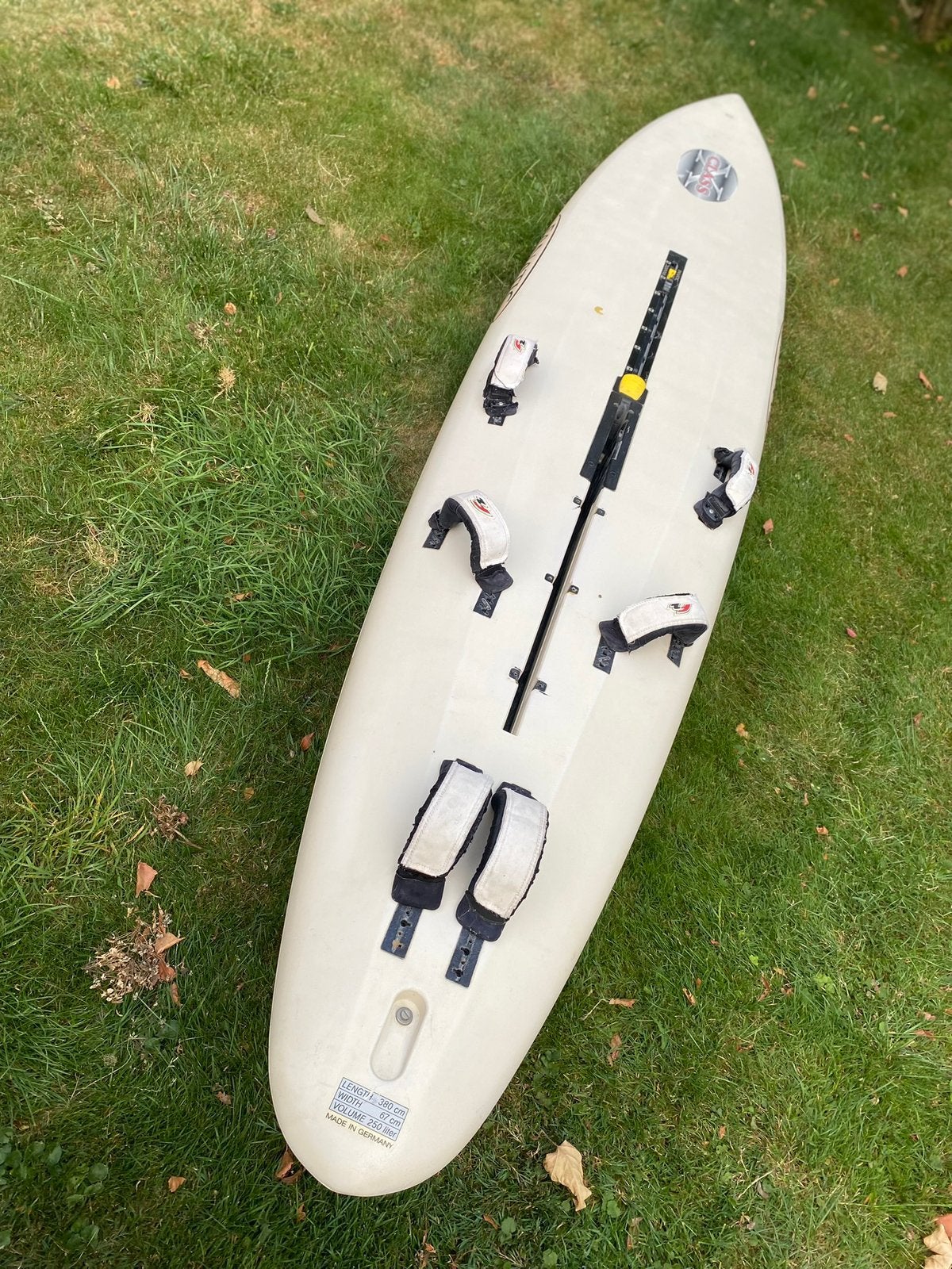 Surfplank - Raceboard Fanatic X-Class 380 ( Cat), Watersport en Boten, Ophalen, Gebruikt, Verstelbaar, Fanatic