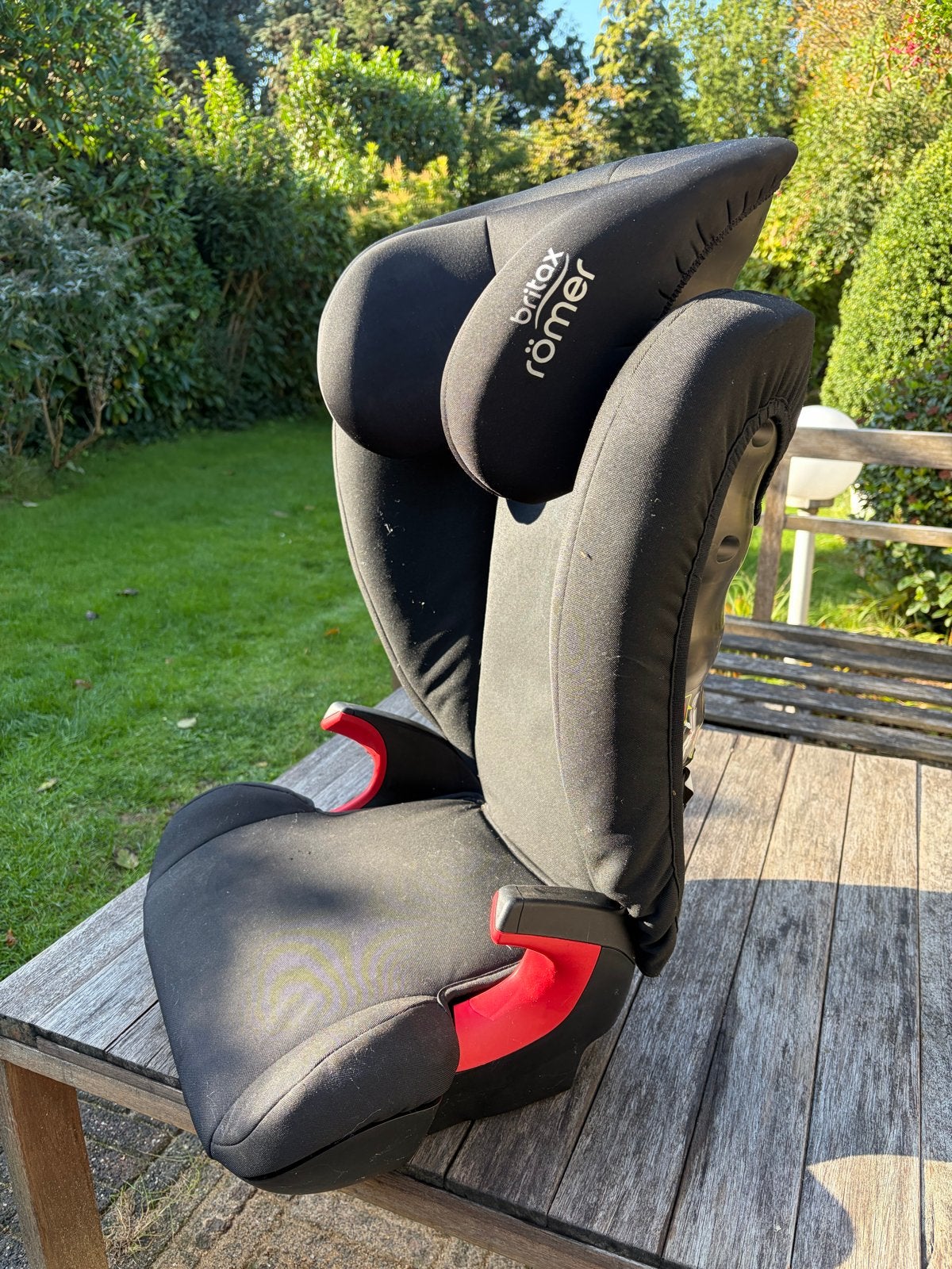Britax Römer autostoel - Zwart, gebruikt, Ophalen, Romer, 15 t/m 36 kg, Zijbescherming