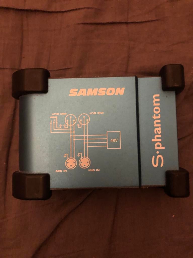 Samson S-phantom fantoomvoeding voor microfoons, Ophalen of Verzenden, Zo goed als nieuw, Overige typen