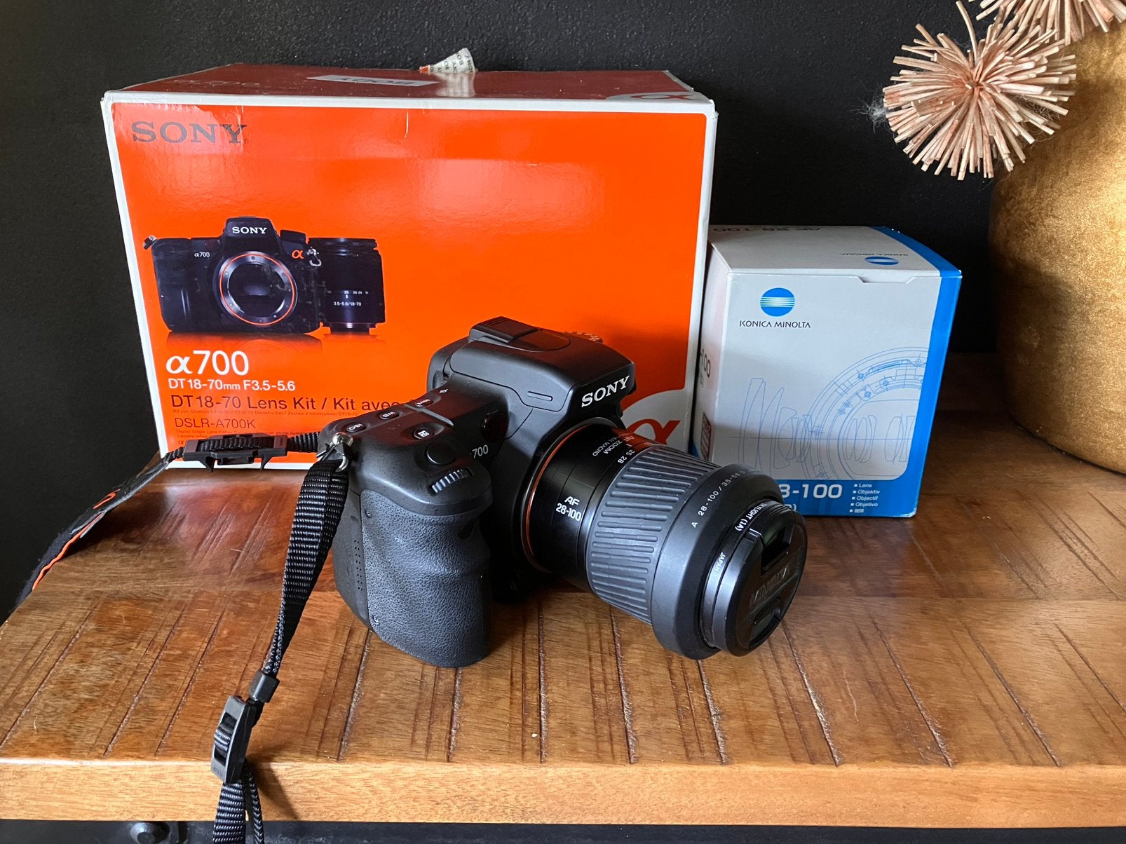 Sony Alpha A700, Ophalen of Verzenden, Zo goed als nieuw, Sony