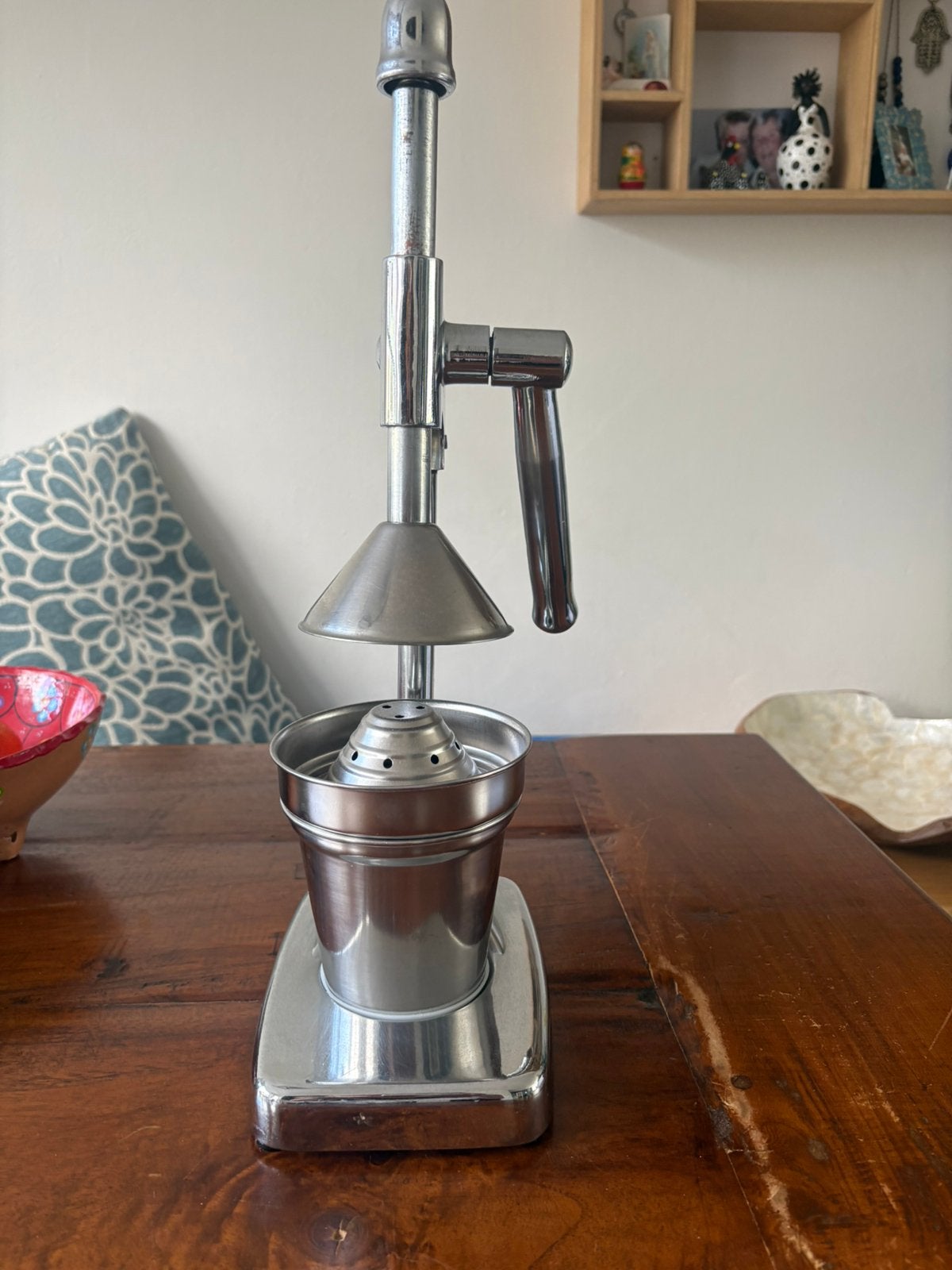 Citruspers, Witgoed en Apparatuur, Juicers, Ophalen of Verzenden, Gebruikt, Handmatig, Citruspers