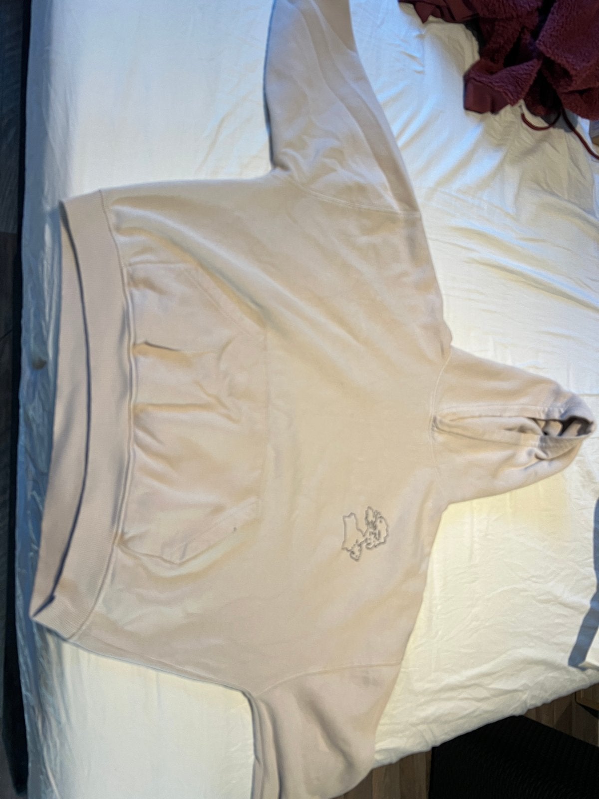 Pull&Bear Oversized Trui Maat L, Kleding | Heren, Truien en Vesten, Gedragen, Maat 52/54 (L), Beige, Ophalen of Verzenden