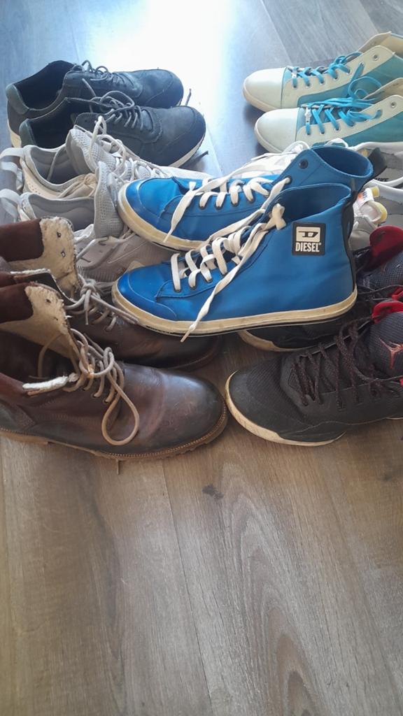 Shoenen, Ophalen, Schoenen