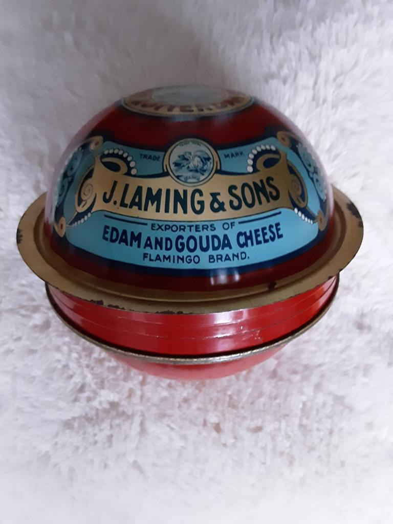J.LAMING & SONS , Kaasblik.  C.A. 1920, Ophalen of Verzenden, Zo goed als nieuw, Overige