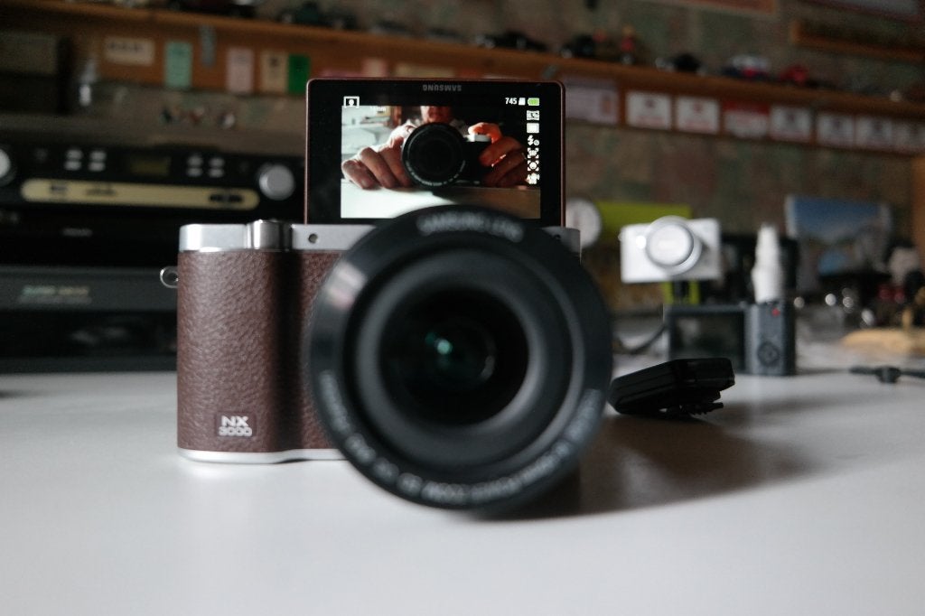 Samsung NX3000 met 16-50mm OIS objectief, Audio, Tv en Foto, Ophalen of Verzenden, Zo goed als nieuw, Samsung, 20 megapixels