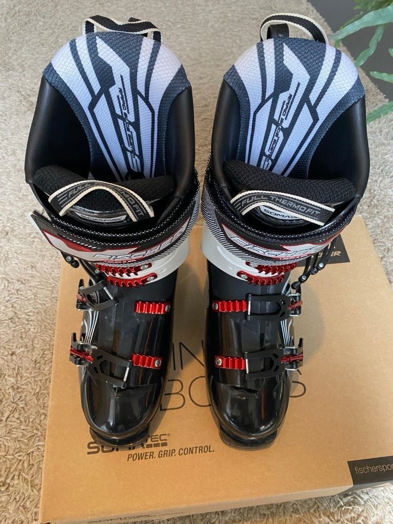 Fischer Hybrid 12+ Vacuum skischoenen – 27.5 / EU 42⅔, Ophalen, 160 tot 180 cm, Schoenen, Skiën