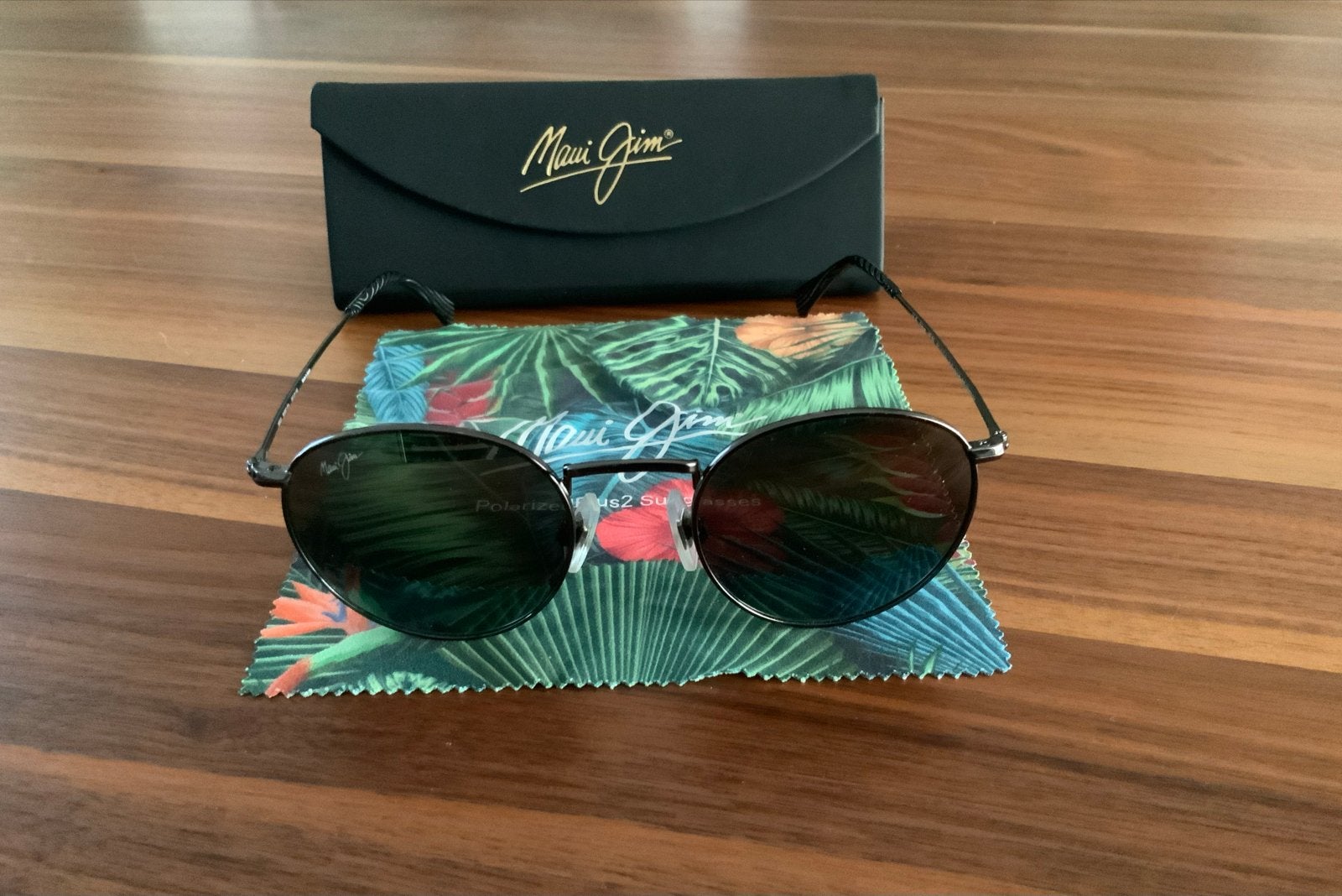 Maui Jim zonnebril - Zo goed als nieuw, Sieraden, Tassen en Uiterlijk, Overige merken, Zonnebril, Zwart, Ophalen of Verzenden