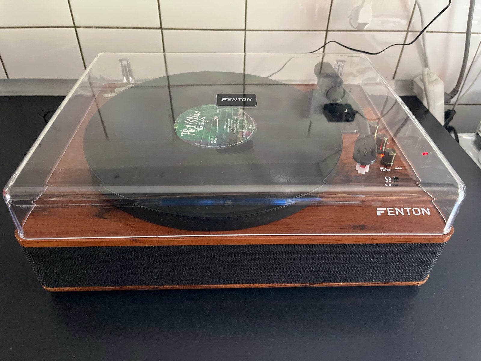 Fenton RP 1620 Platenspeler met Bluetooth en USB, Overige merken, Ophalen of Verzenden, Zo goed als nieuw, USB-aansluiting