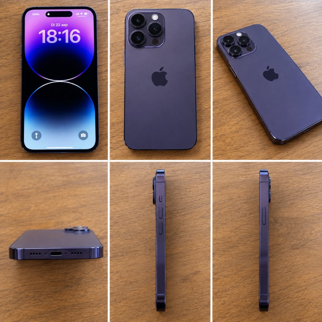 iPhone 14 Pro 256GB Paars Onbeschadigd