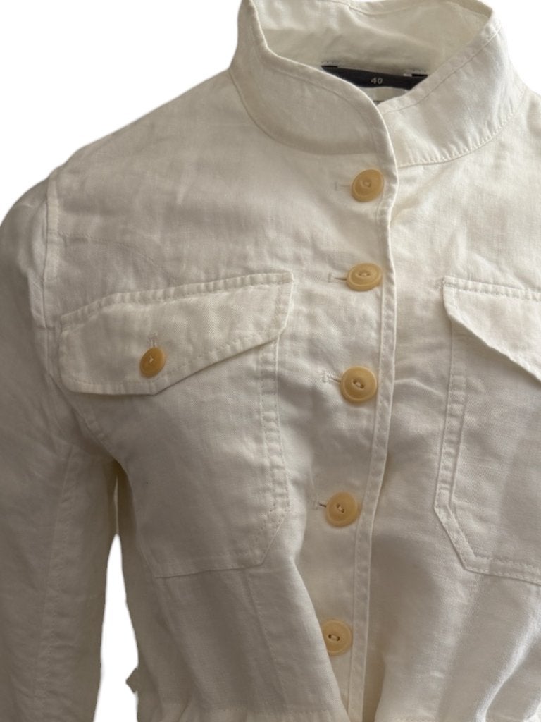 Aigle vest M, Maat 38/40 (M), Wit, Ophalen of Verzenden, Zo goed als nieuw
