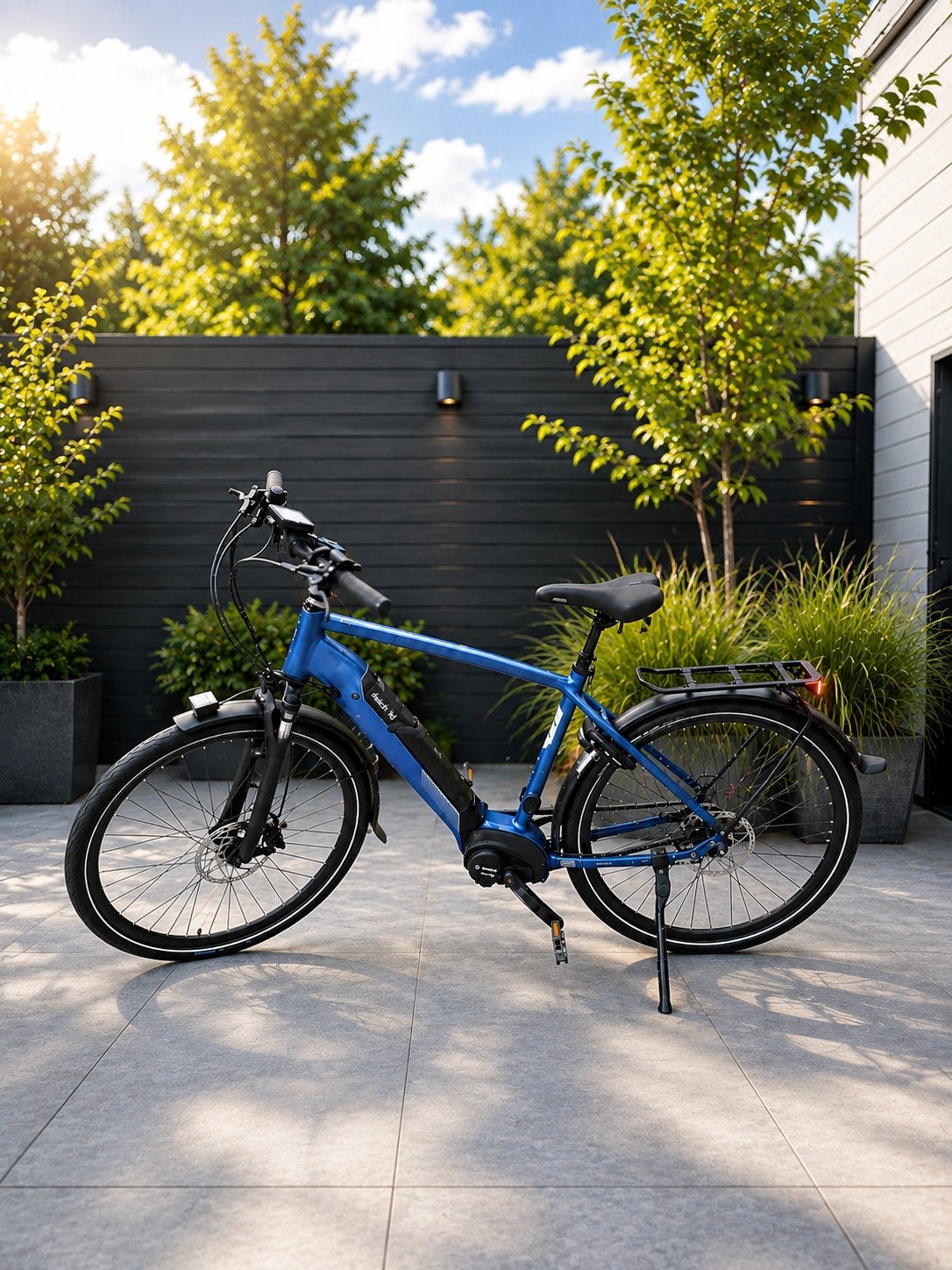 Dutch ID Elektrische Herenfiets – Bosch Middenmotor, Ophalen, Zo goed als nieuw, Overige modellen