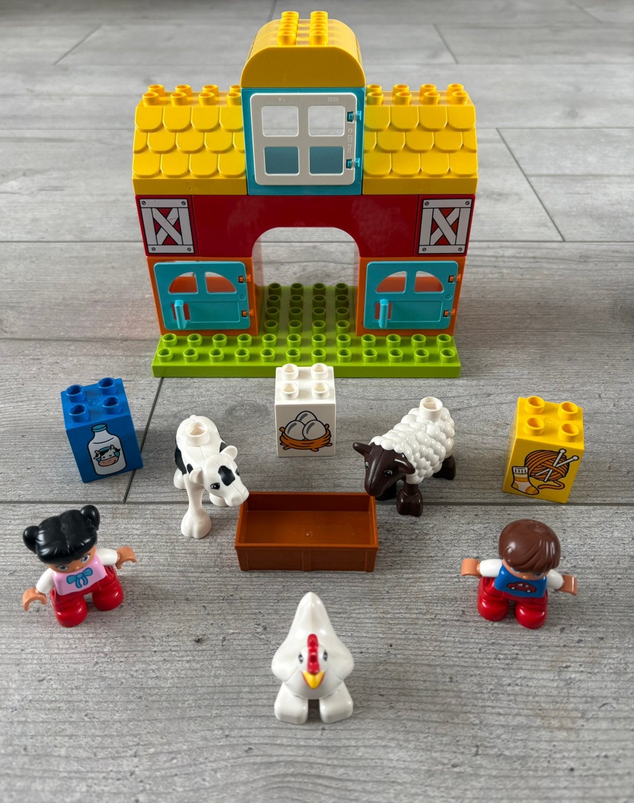 Duplo Mijn Eerste Boerderij., Ophalen of Verzenden, Zo goed als nieuw, Duplo