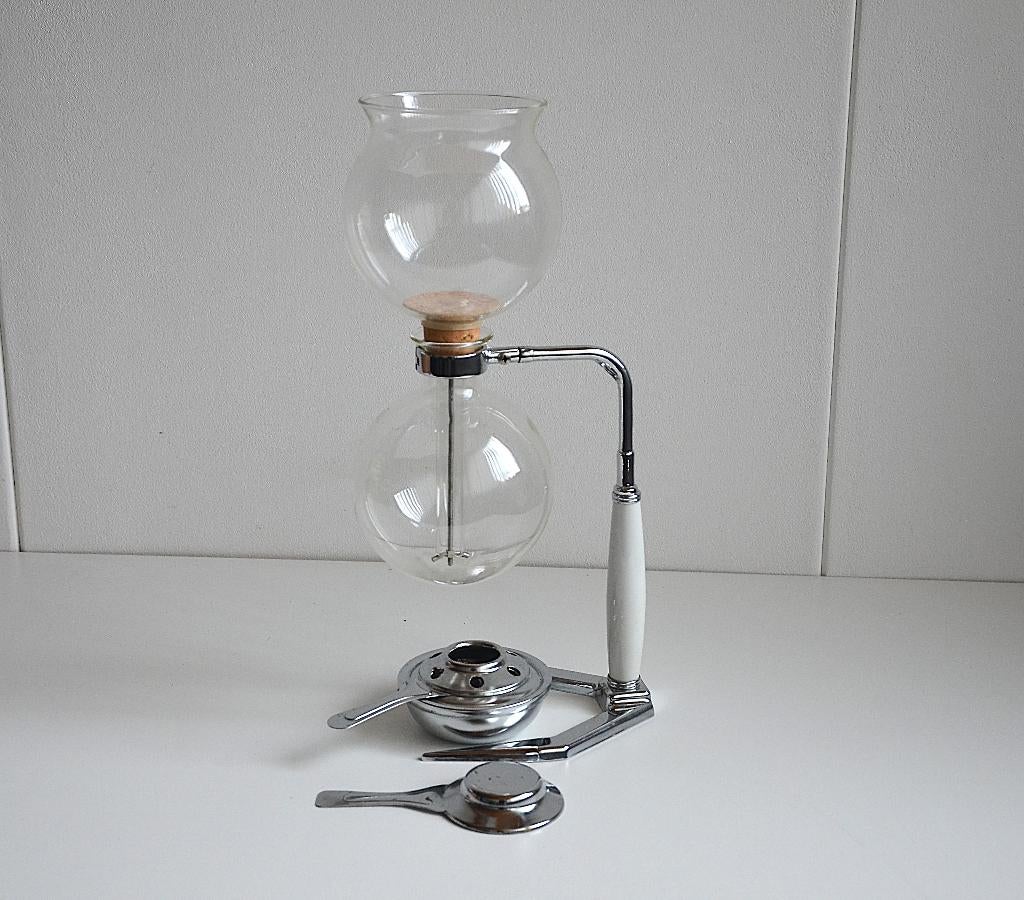 Cona Koffie apparaat HELLEM FRANCE, Ophalen, Koffiemachine, Gemalen koffie, Zo goed als nieuw