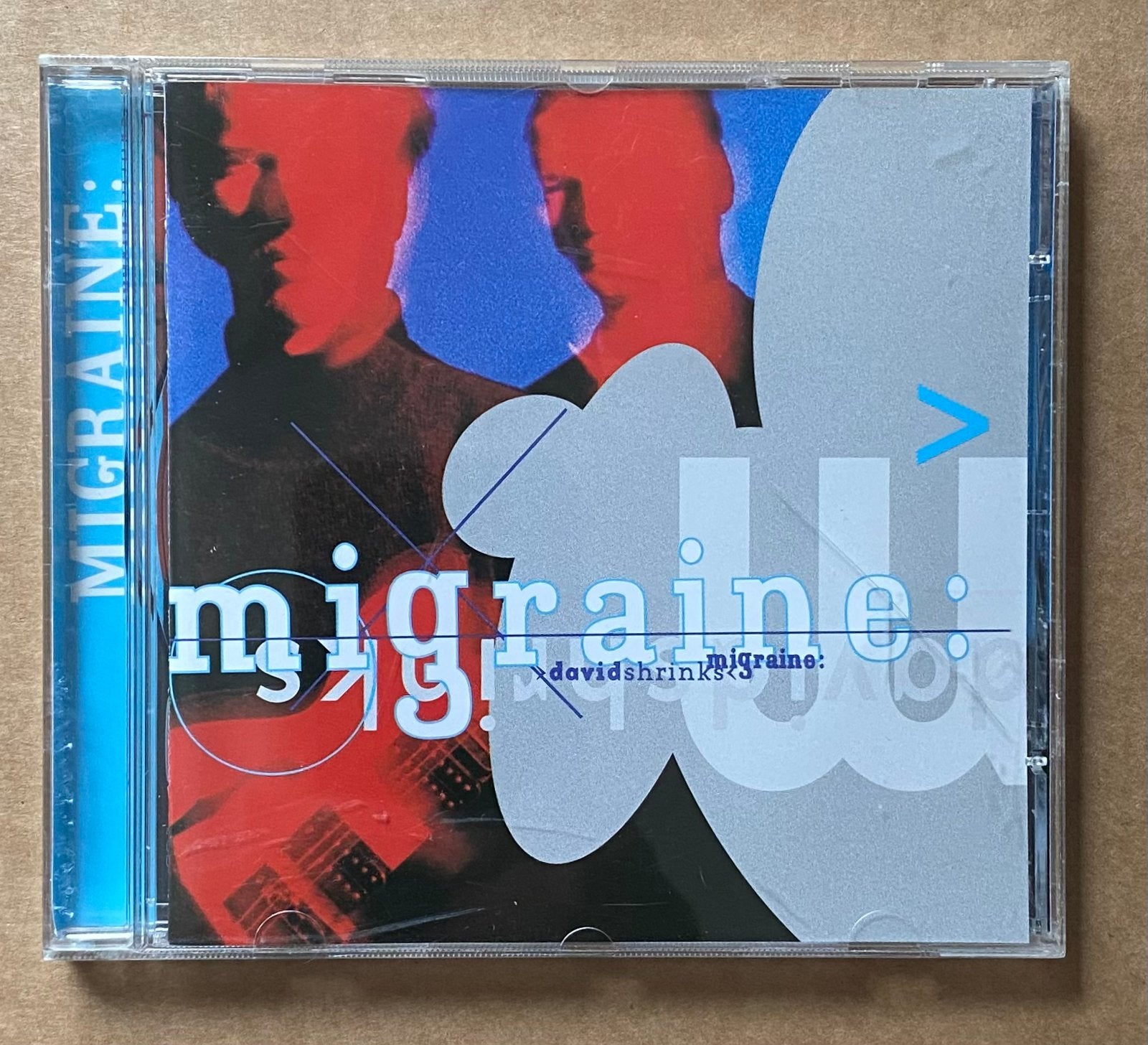 CD MIGRAINE - David Shrinks ( ART POP ROCK 1996 ), Inclusief boekje, Verzenden, Zo goed als nieuw, Poprock
