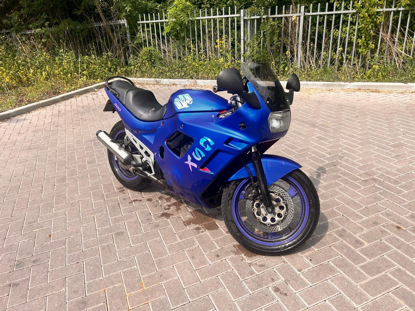 Suzuki GSX-F 1994 – Goed rijdende klassieker – 52.974km, Motoren, 4 cilinders, Gebruikt, Meer dan 35 kW, Minimaal motorrijbewijs A2