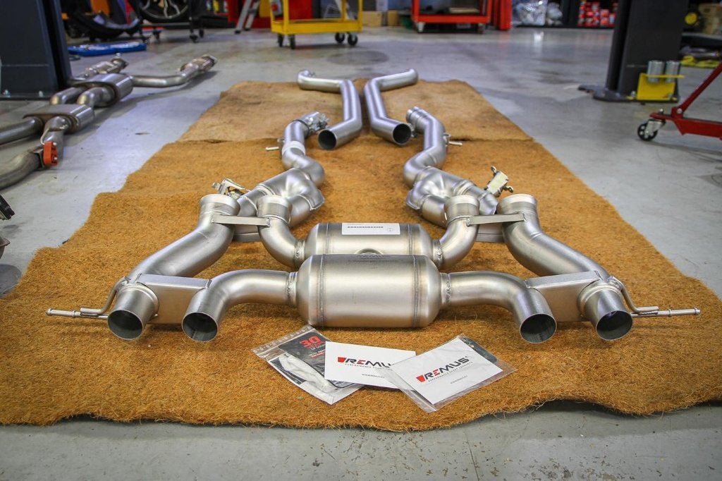 Remus Catback uitlaatsysteem uitlaat - BMW M3 G80 M4 G82