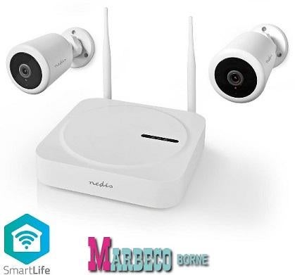 SmartLife Draadloze set Camera`s en recorder, Overige merken, Nedis SmartLife, Nieuw, Info@marbeco.nl