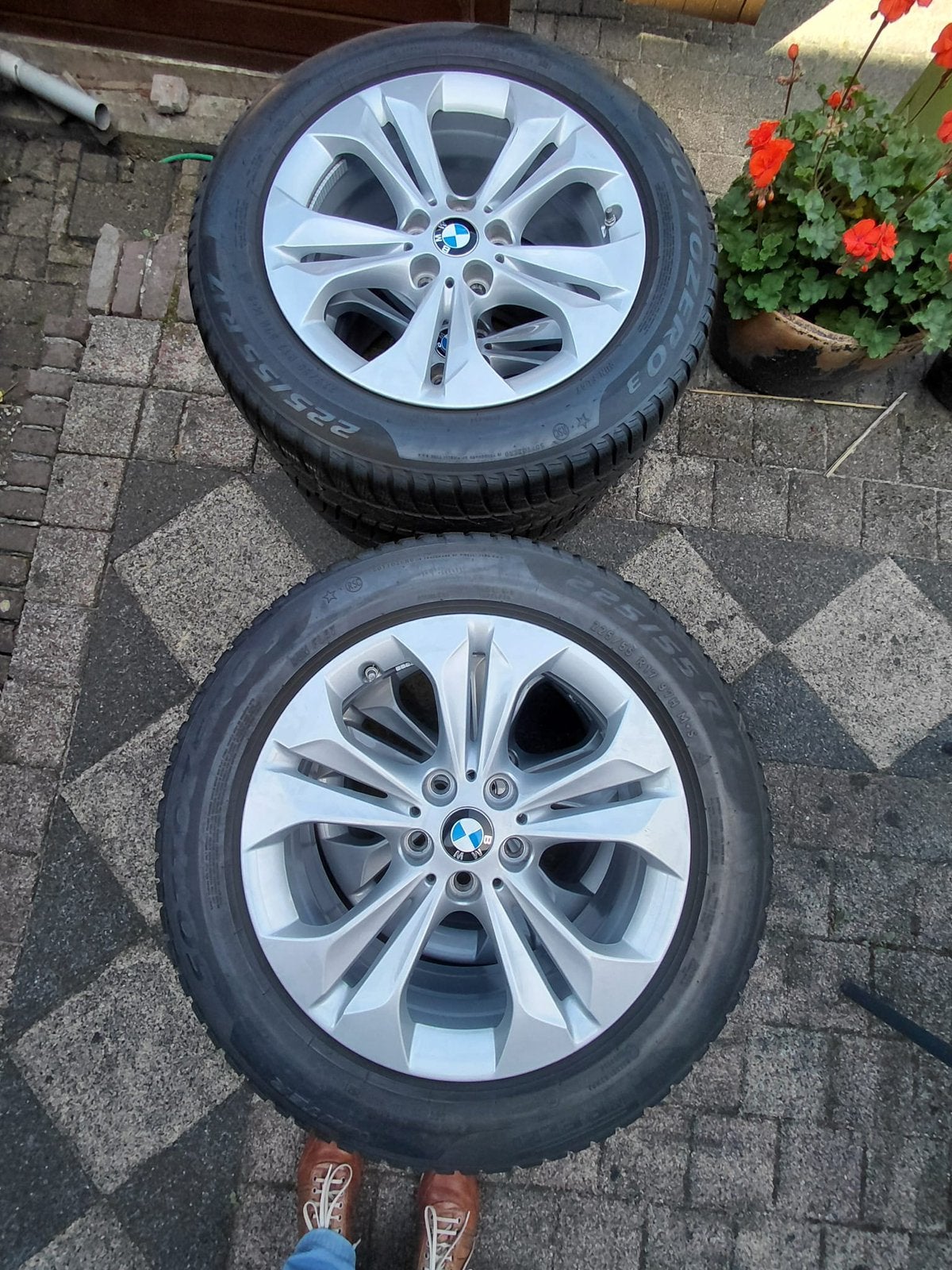 BMW velgen en banden 17”, Ophalen of Verzenden, Zomerbanden, Banden en Velgen
