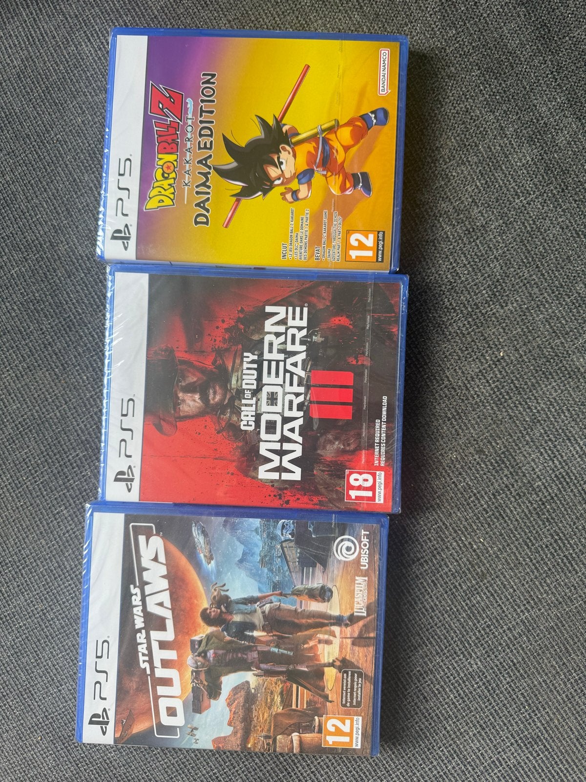PS5 Games - Nieuw en Geseald (Dragon Ball Z, Call of Duty, S, Spelcomputers en Games, Ophalen, Nieuw