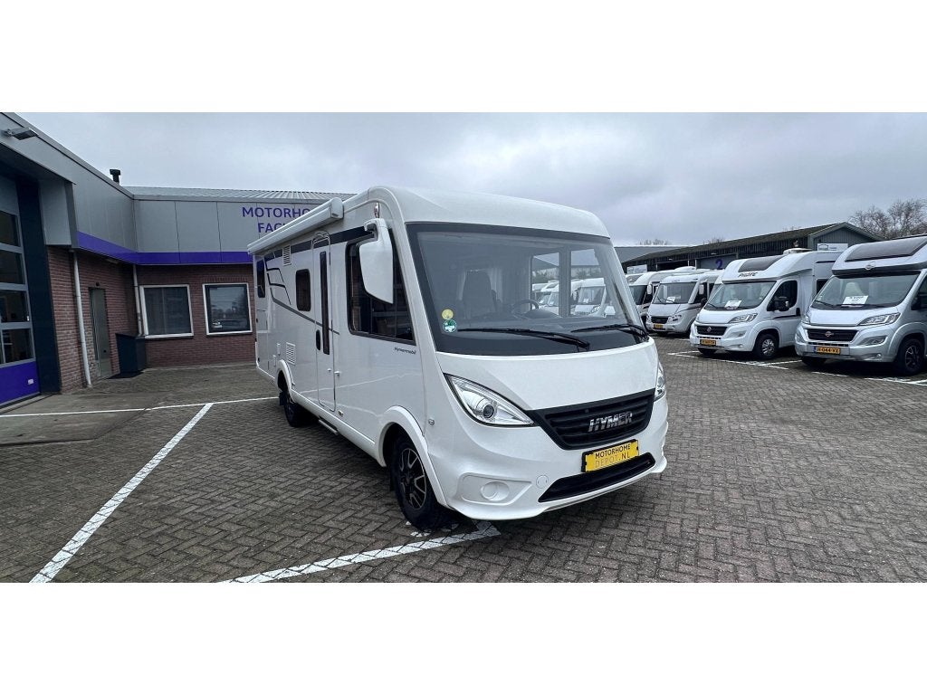 Hymer Exsis-I 580 9T AUT LEVEL Lengte bedden Hefdbed, Fiat, 6 tot 7 meter, Diesel, Verwarmde buitenspiegels